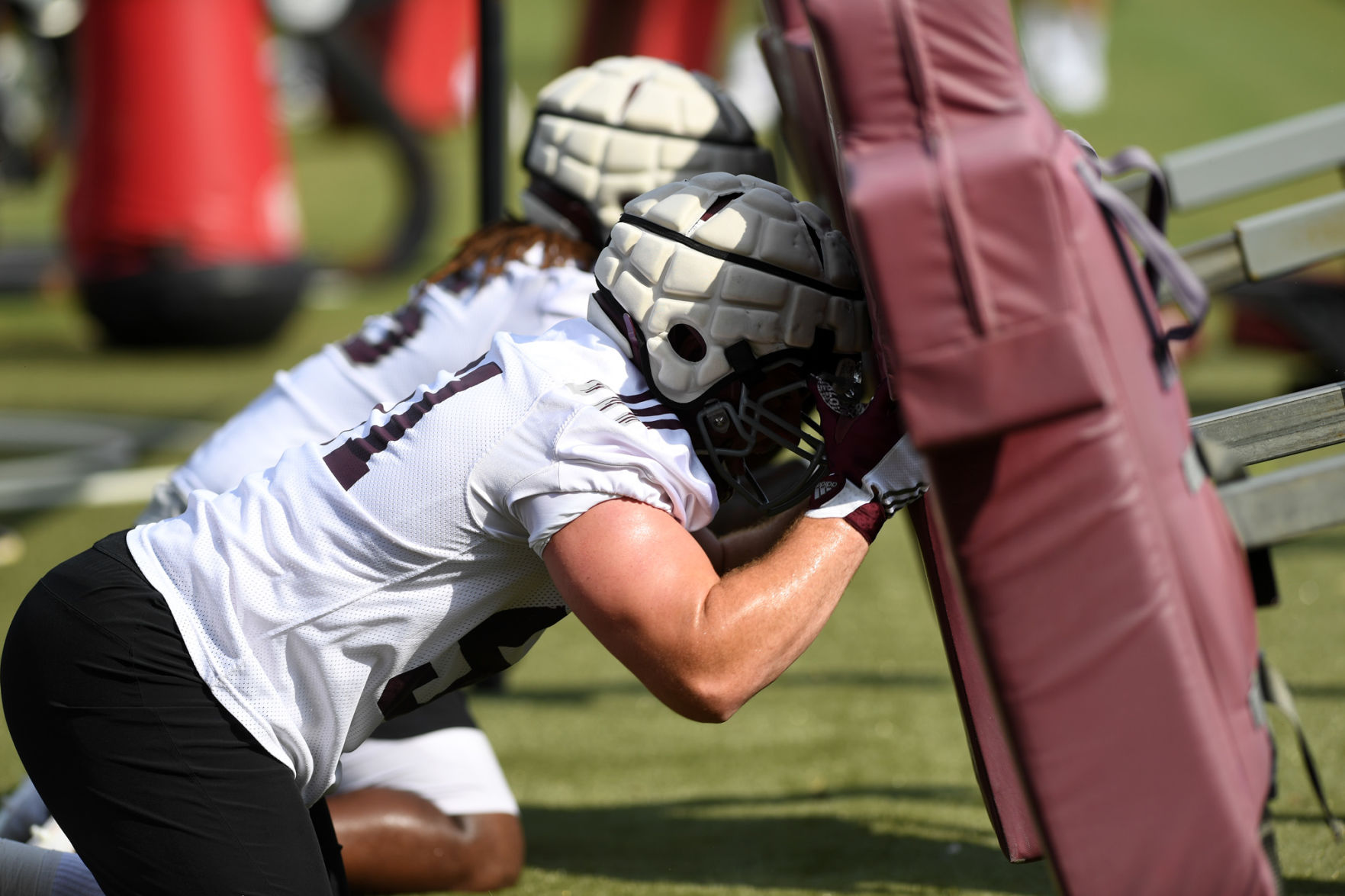 Texas A&M football practice